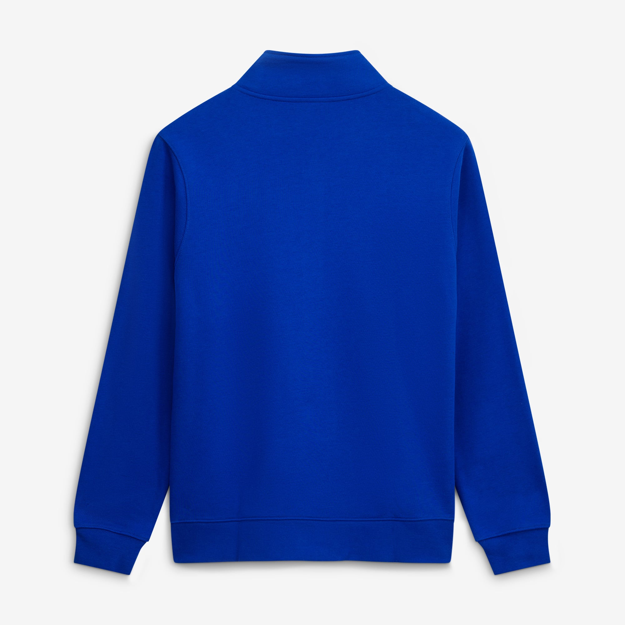 Men's Nike Blue New York Knicks Courtside Club Half-Zip Jacket